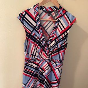 BCBG MaxAzria Graphic Print Dress